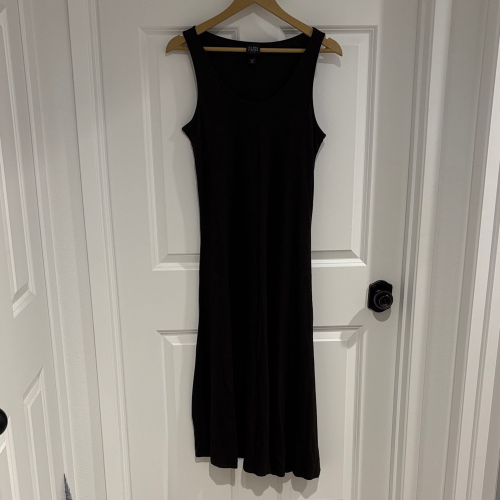 Eileen Fisher Black Maxi Dress